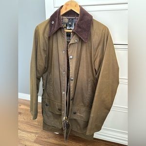 Barbour Classic Beaufort Wax Jacket size 36 Men’s Olive